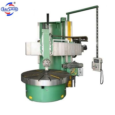 Máquina de torno vertical convencional de 10 toneladas de trabajo pesado de torneado de metales