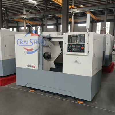 Cama inclinada de torneado de metal de torno CNC inclinado de trabajo pesado