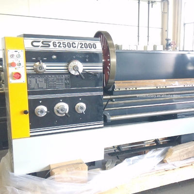 CQ6180C Máquina de torno horizontal de banco de metal con certificado CE