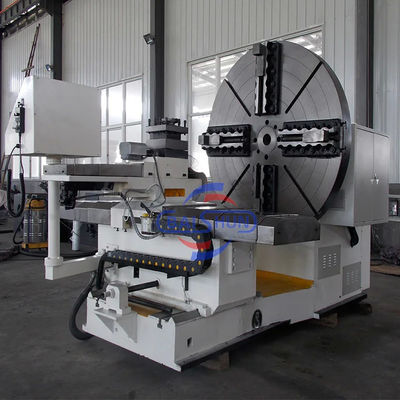 Torno estándar de tipo de piso grande para mecanizado de hélice de astillero de 2500 mm