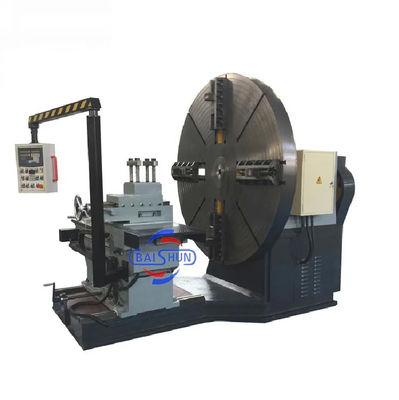 Gran cabeza giratoria de diámetro gran cara de extremo máquina de torno