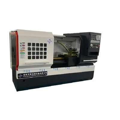 Máquina de torsión CNC de cama plana de alta precisión de corte de metal pesado horizontal