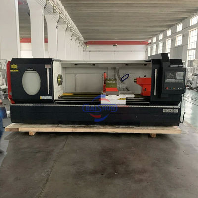 CAK6140 Máquina de torno CNC de cama plana horizontal Máquina automática de torno de metal