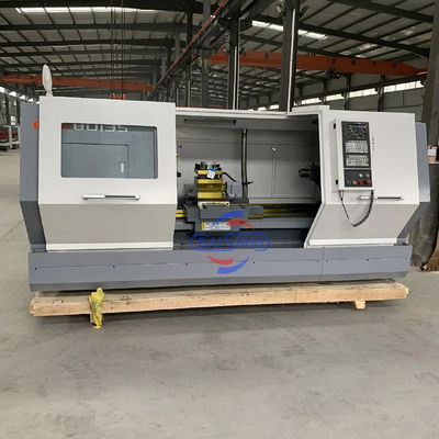 2 Ejes Máquina automática de torno CNC GSK Herramientas cama plana