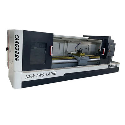 CK6150 Máquina de torno CNC horizontal de alta precisión Mecánica de cama plana