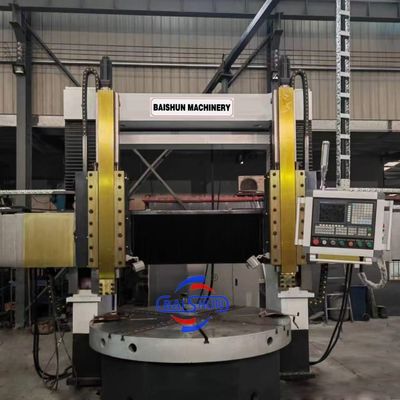 Máquina de torno vertical CNC doble huso 4000mm pieza de trabajo
