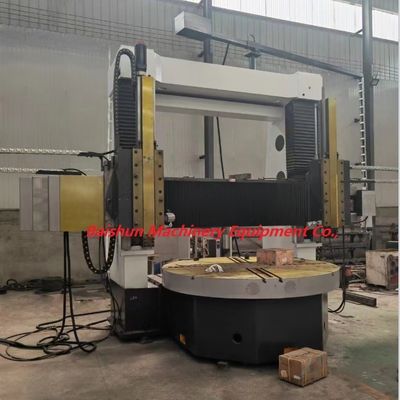 Máquina de girar metal con torno CNC de doble columna vertical