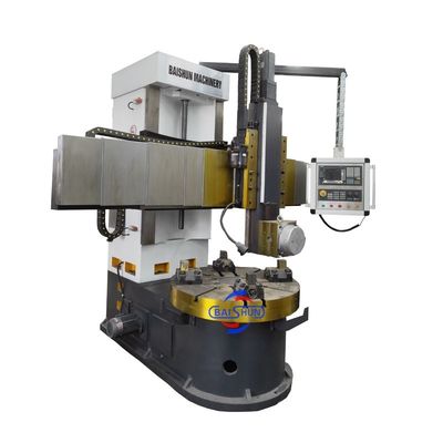 Procesamiento de metales de trabajo pesado Máquina de torno CNC de torreta vertical automática