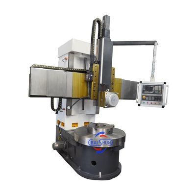CK5112 Máquina de torneado de metal de torreta vertical de torno combinado de columna única CNC