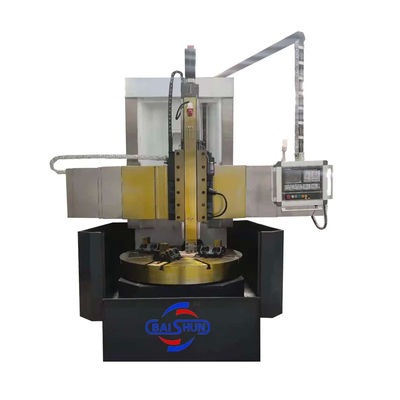 Torno CNC de una sola columna Torreta Herramienta de mecanizado torneo vertical para corte de metales pesados