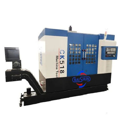 Máquina de torno vertical CNC de tipo suizo Torno para procesar tambor de freno Ck5116