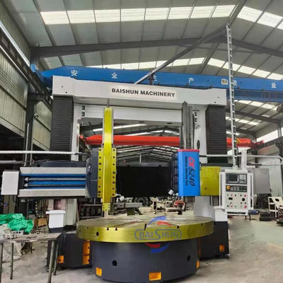 Torno de torsión vertical grande CK5263 Torno de metal de doble columna Vtl
