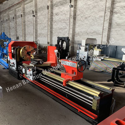 Máquina de torno manual de alta precisión de trabajo pesado horizontal utilizada Cw6180 Cw6280