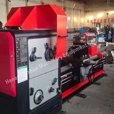 Máquina de torno horizontal de gran tamaño de trabajo pesado de 1,5 metros Cw Serie de torno universal