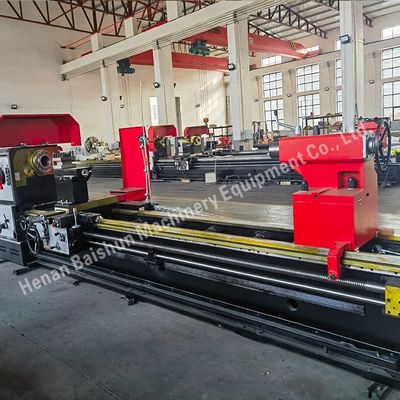 CNC Torsión horizontal del torno de trabajo pesado de alta velocidad de oscilación en el torno de la brecha