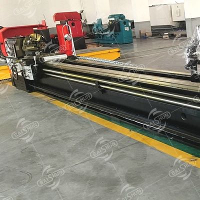 Cama de la brecha Horizontal de trabajo pesado de la máquina del tornillo de metal de gran diámetro máquina del tornillo con CE