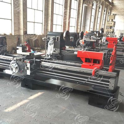 Máquina de tornos de trabajo pesado de corte horizontal de metales Cw6180*1000