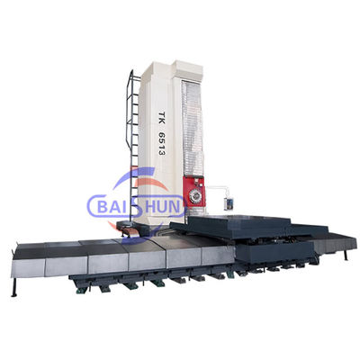 Procesamiento de metales Cnc Perforación horizontal y fresadora Máquina de gran torque Alta eficiencia