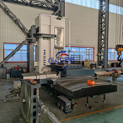 Máquina de perforación y fresado horizontal universal CNC con protección CE 2000mm Z Viaje