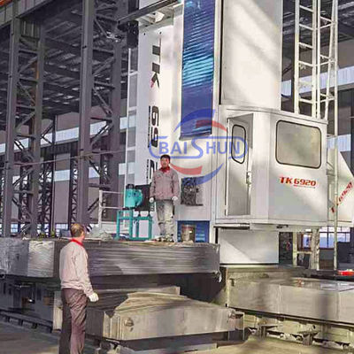 Gran Tk69 de trabajo pesado horizontal Cnc Boring Molino Tipo de suelo de alta velocidad Gran máquina de perforación de viaje