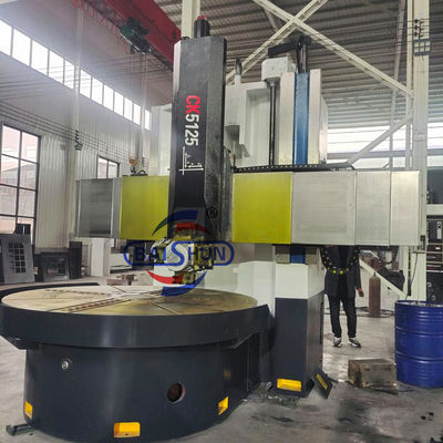 Henan Torno Mecanico carrusel vertical CK5125 máquina de torneado de tornos CNC