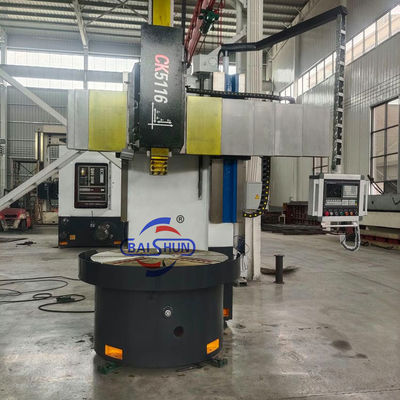 CK5116 Torno CNC Para Metal Máquina de corte de torno de giro CNC vertical