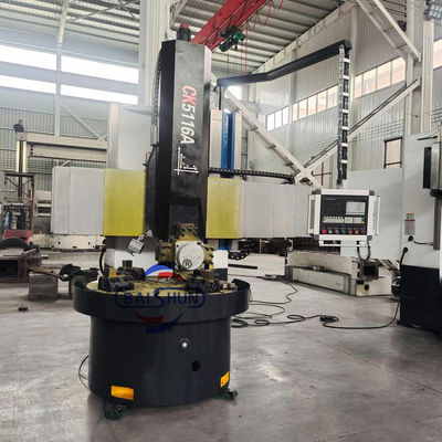 CK5116 Torno vertical de columna única Torno vertical de trabajo pesado Torno vertical CNC