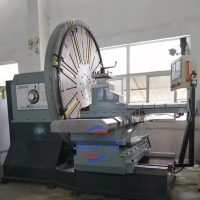 C6020 Torno de gran cabeza de astillero hélice de brida cara giratoria torno CNC