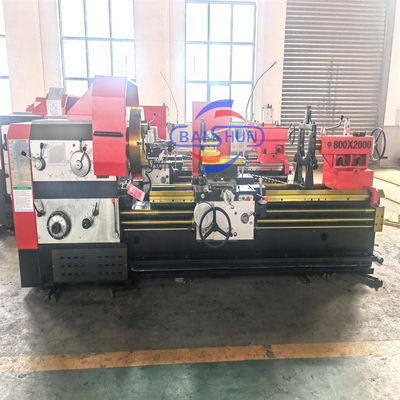 CW6280Q Torno Horizontal Paralelo Manual Torsión de Latón de Metal Torno máquina