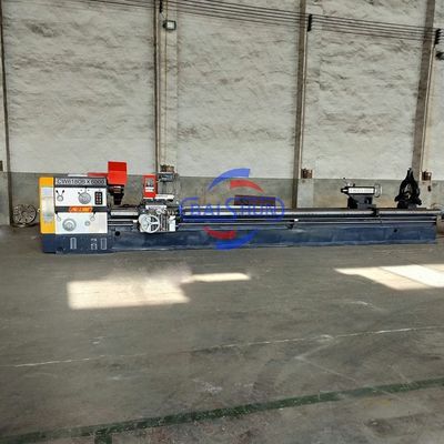105 mm de broca de perforación del torno de la brecha de la cama horizontal de trabajo pesado de la máquina de torno