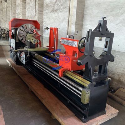 Torno horizontal manual de alta precisión para el procesamiento de metales