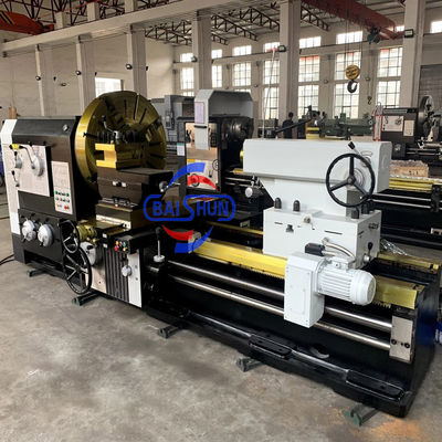 Torno universal de trabajo pesado CW61125 máquina de torno horizontal de gran diámetro