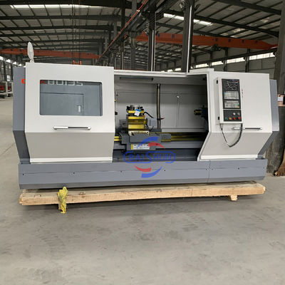 Máquina de tornos de CNC de alta precisión horizontal de cama plana multifunción