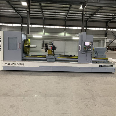 Torno de escritorio automático de CNC de torsión de metal Torno de cama plana máquina