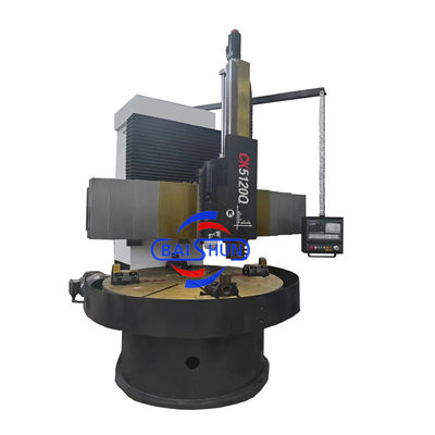 Herramienta de mecanizado CNC Máquina de torno de torreta vertical de columna única