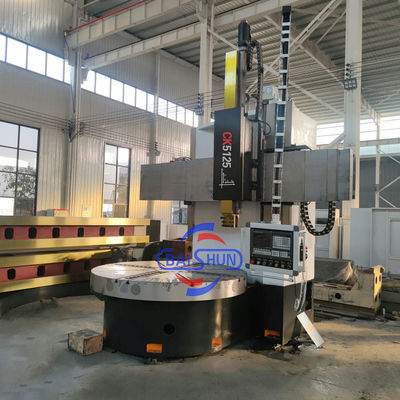 CK5125 Tabla giratoria Torno CNC vertical de columna única de trabajo pesado