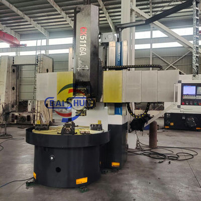 Máquina de torneado vertical Cnc Torno de eje grande Borrado Torno de eje Cnc Máquina para metal