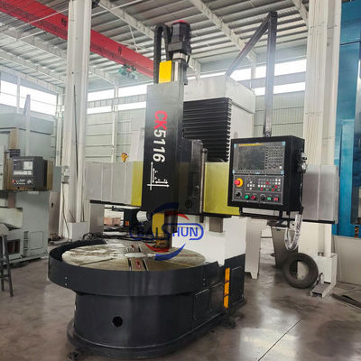 Torreta de torreta de CNC vertical China Máquina de torneo de CNC FANUC Máquina de torneo de controlador