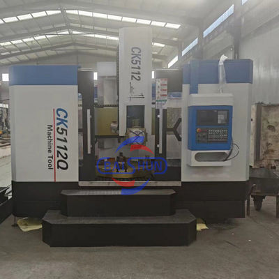 Máquina de tornos de CNC vertical Torno CK5112 Máquina de tornos de CNC herramientas verticales