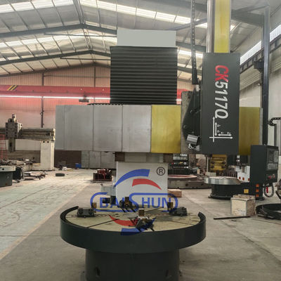 Torno vertical de 2 ejes Torno de corte de metal de alta rigidez estándar CE
