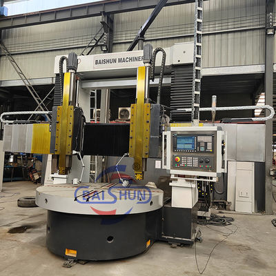 Torno vertical CNC de doble husillo para cuerpo de válvula y piezas de bomba