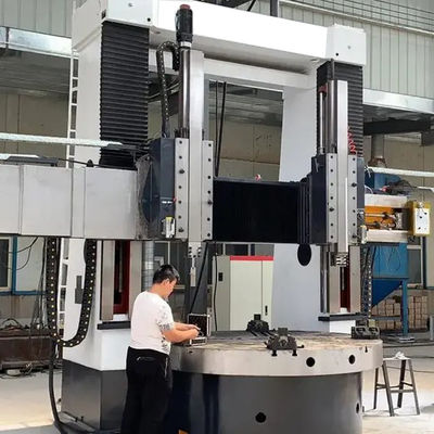 Alta rigidez estática y dinámica Máquina de torno vertical VTL CNC de trabajo pesado para el trabajo del metal