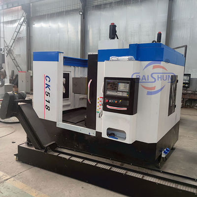 Ck51 Cnc Torno vertical con eje C para girar y fresar Torno vertical personalizado