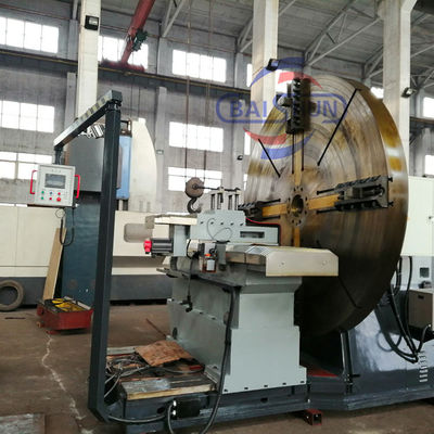 Máquina de torno de superficie de brida de gran diámetro tipo de piso de cara