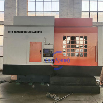 Máquina de corte de engranajes de gusano de alta velocidad para engranajes de tipo CNC