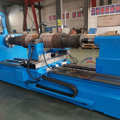 Máquina de rodillo de acero Cnc Roller girando y notching máquina de hacer costillas
