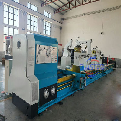 Torno de motor de trabajo pesado manual máquina herramienta torno horizontal para metal