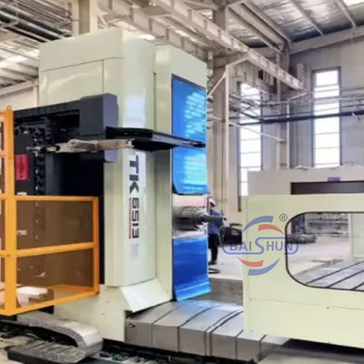 Máquina de aburrimento y fresado universal con plantilla de banco CNC con fresado de cabeza de ángulo