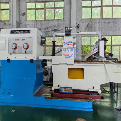 Máquina de torsión horizontal convencional profesional orientada hacia la brida para girar placas de disco
