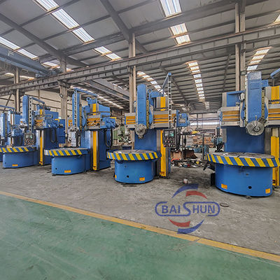 Torreta de torreta vertical 1600 mm girando de trabajo medio manual tipo VTL máquina para el mecanizado de bridas y rodamientos